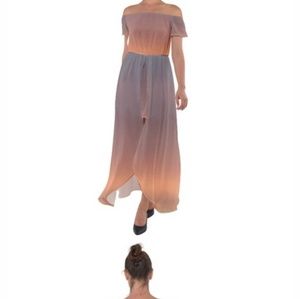 Dress I designed with my photographs